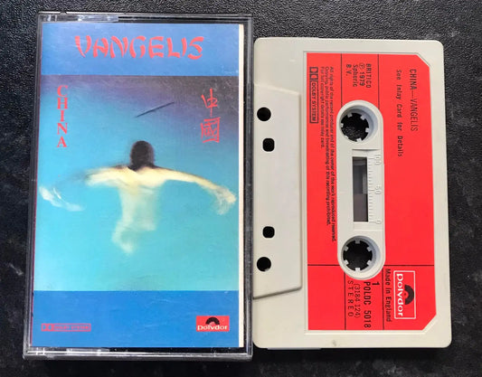 Vangelis, China Album, Polydor, POLDC 5018, Vintage Cassette Magretro