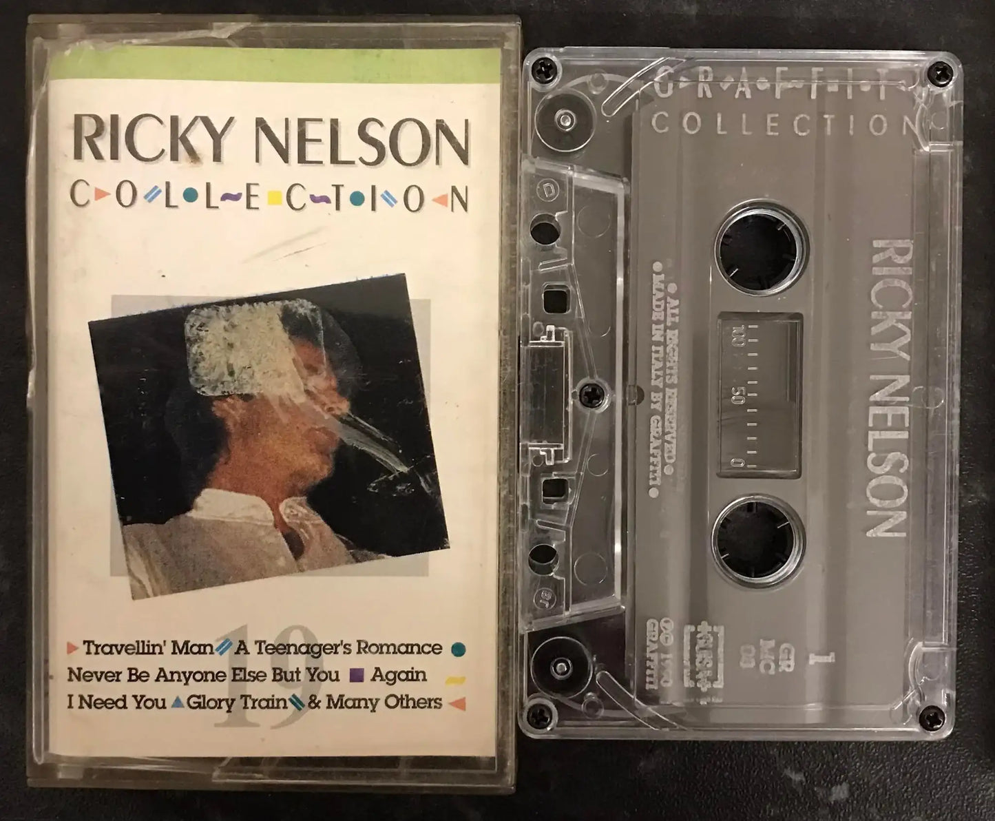 Ricky Nelson Collection Album, grmc 08, Graffitti, Vintage Cassette Magretro
