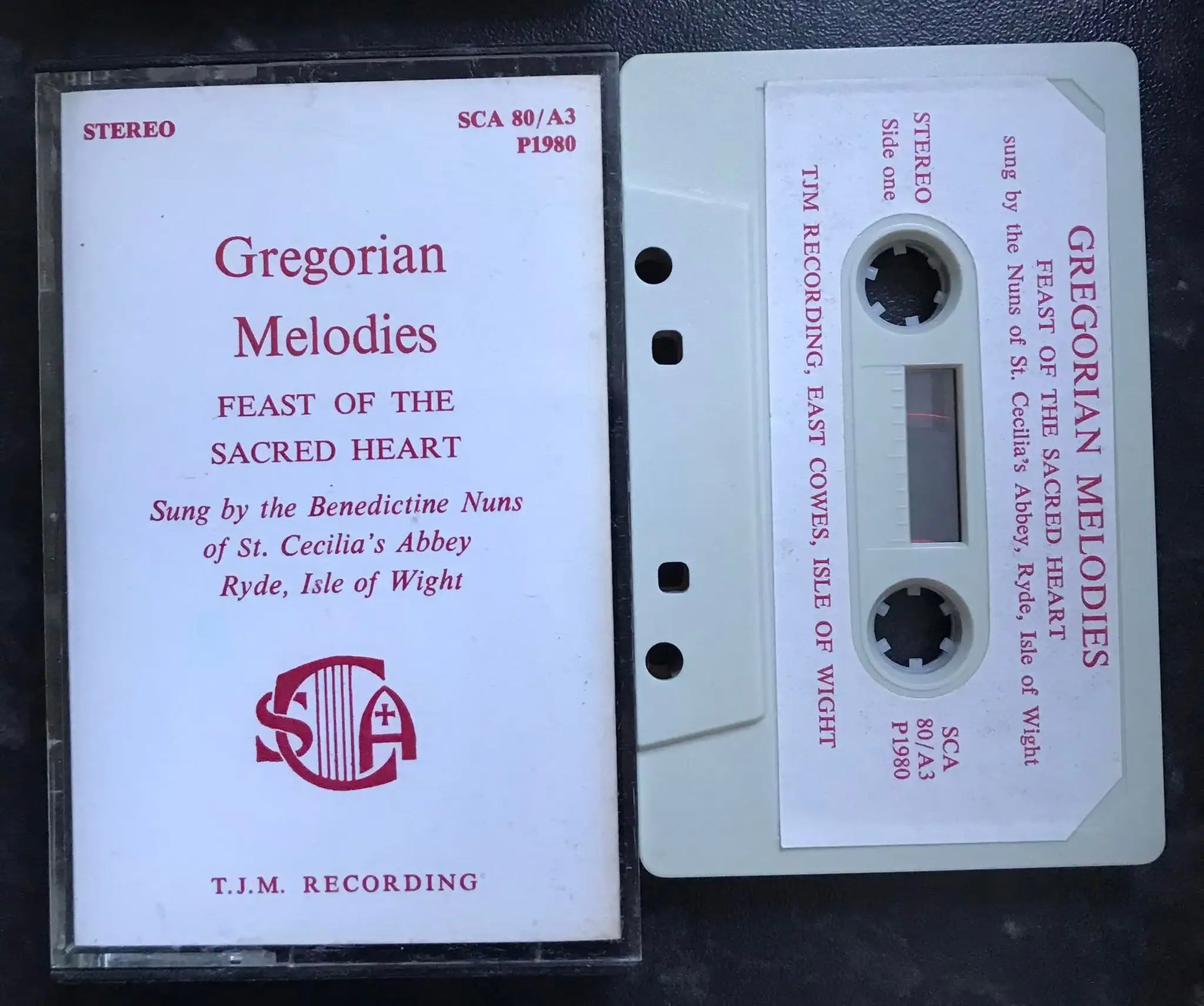 Gregorian Melodies, Feast Of The Sacred Heart, SCA 80/ A3 P1980 Magretro