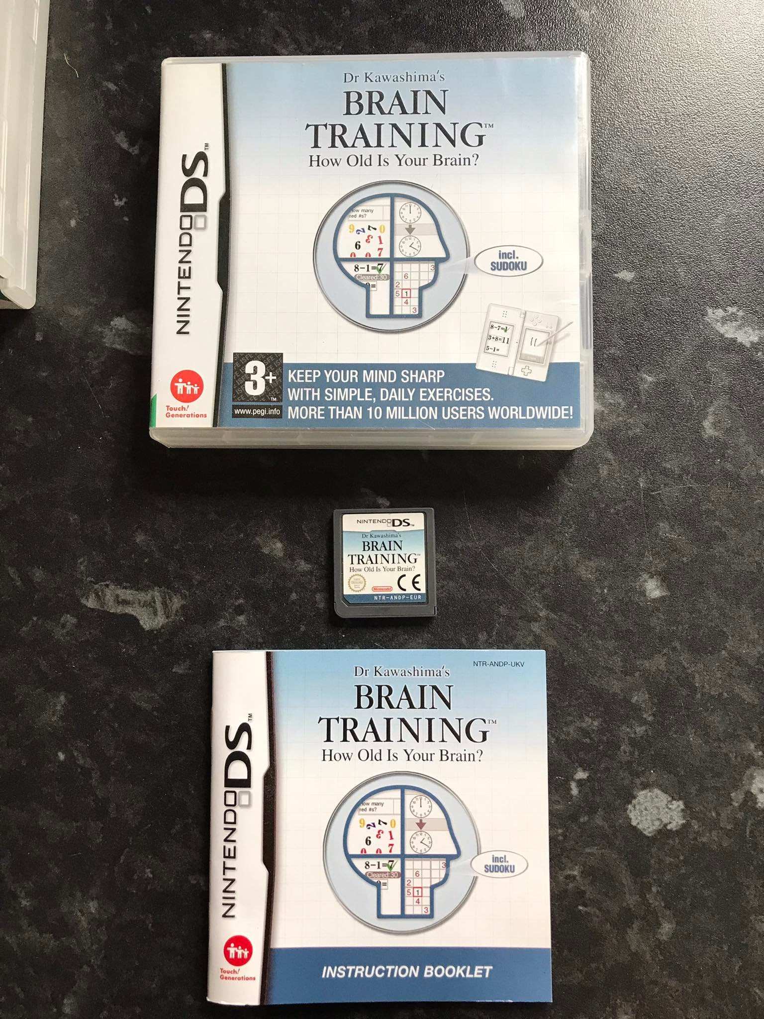 Dr Kawashima's Brain Training, Nintendo DS Magretro