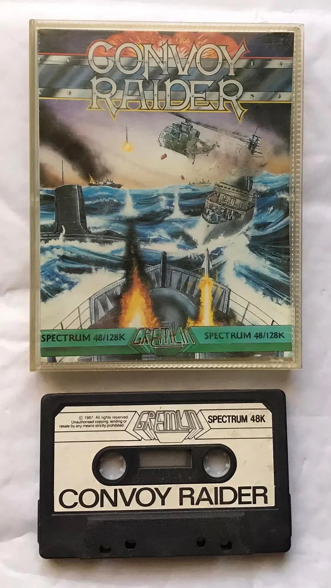 Convoy Raider, ZX Spectrum, by Gremlin Graphics, WORKING Magretro