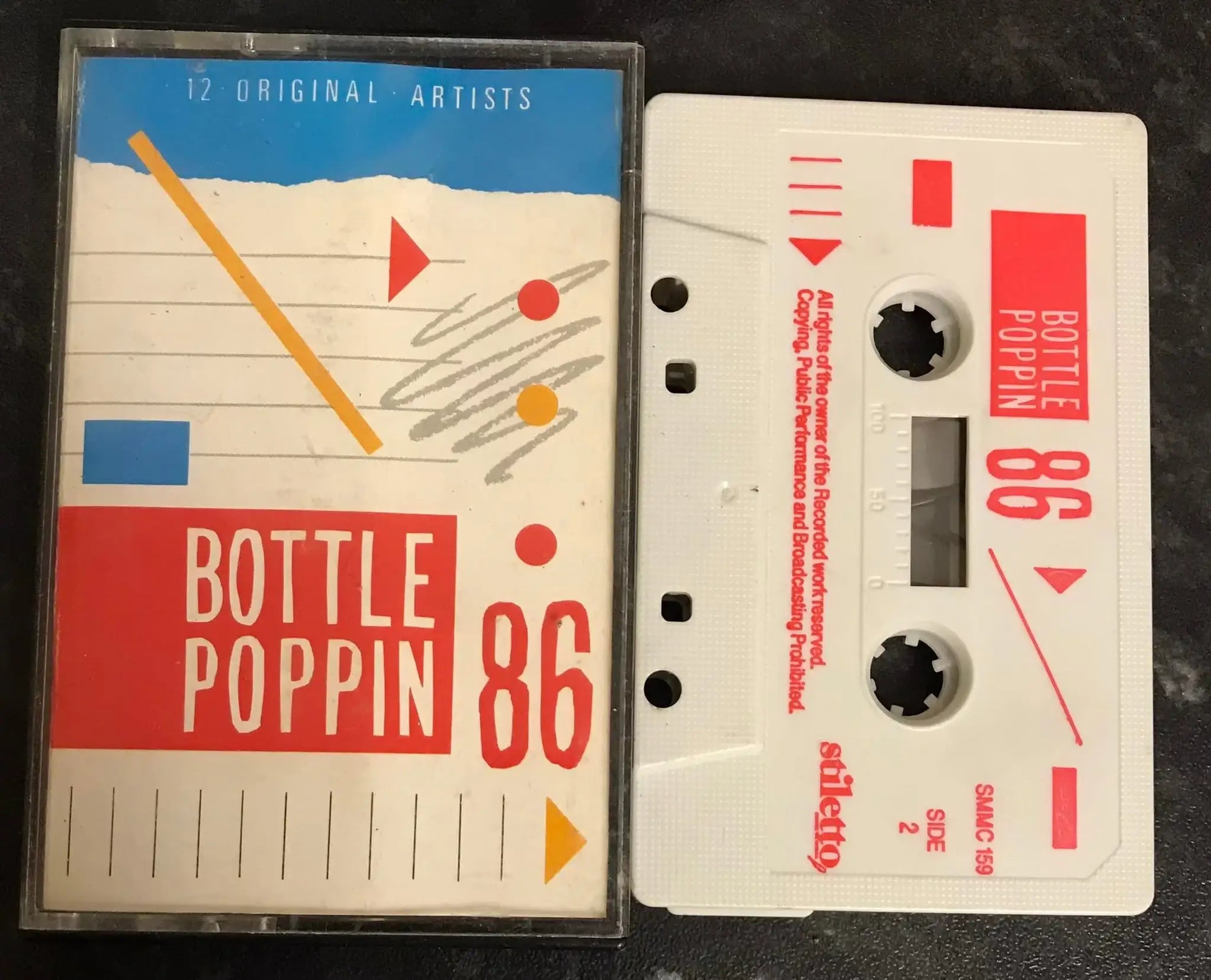 Bottle Poppin 86, STILETTO, SMMC 159, Vintage Cassette Magretro