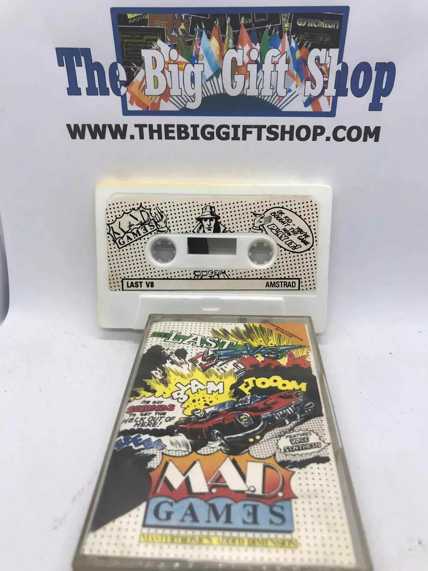 The Last V8, CPC 464 / 664, Released by Mastertronic Magretro