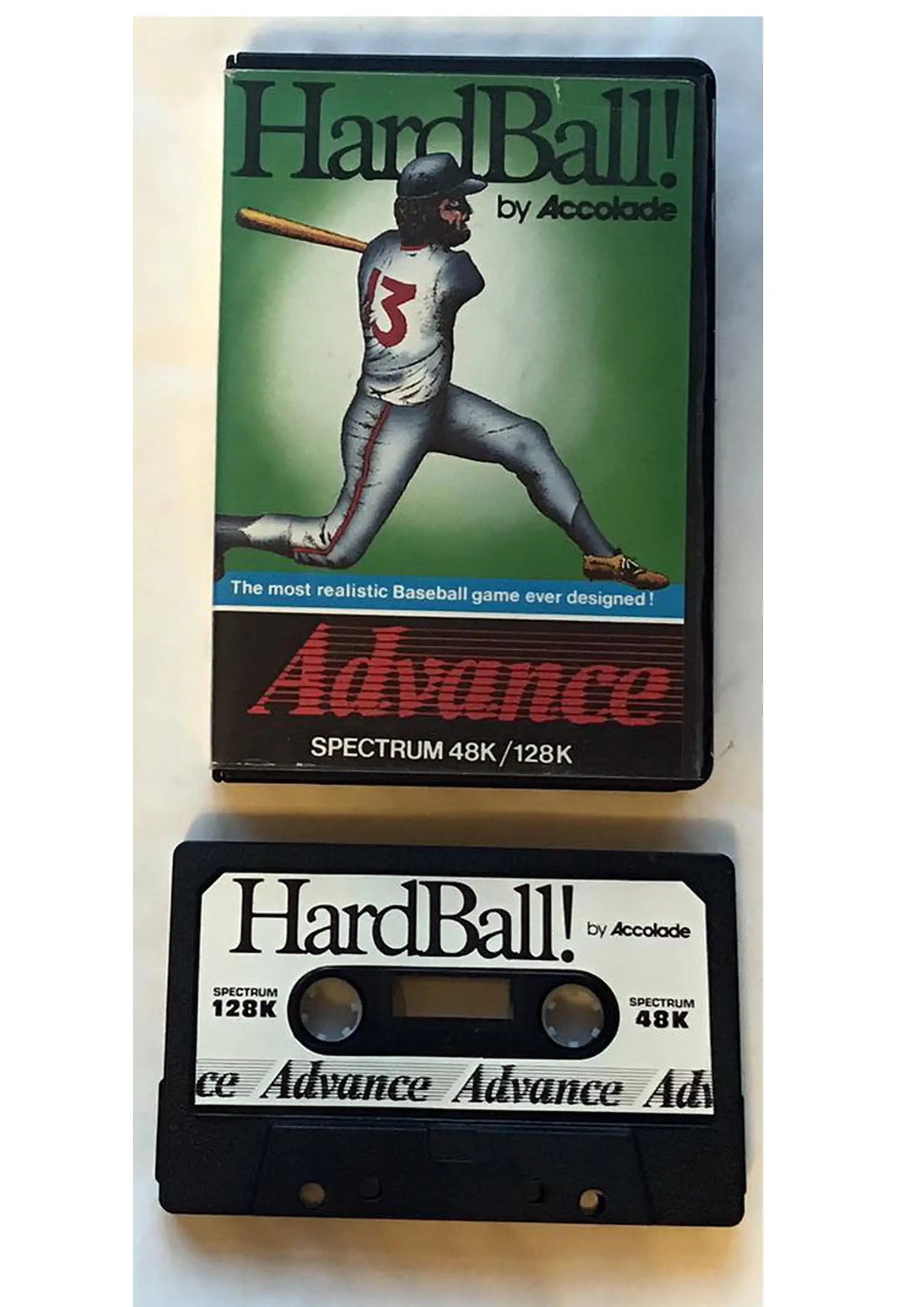 Hardball, ZX Spectrum by Accolade, WORKING Magretro