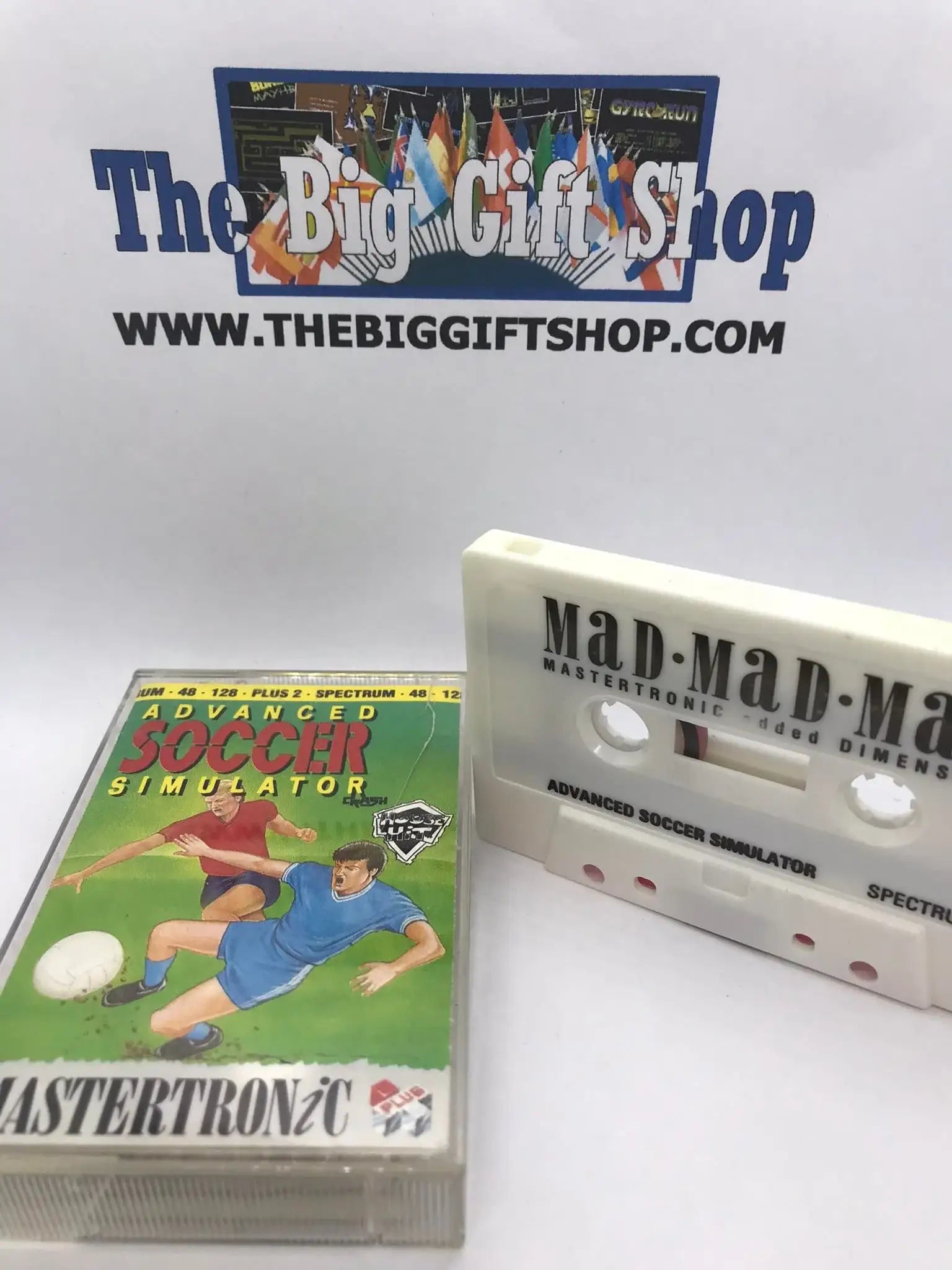 Advanced Soccer Simulator (Tested Working), ZX Spectrum, Mastertronic Magretro