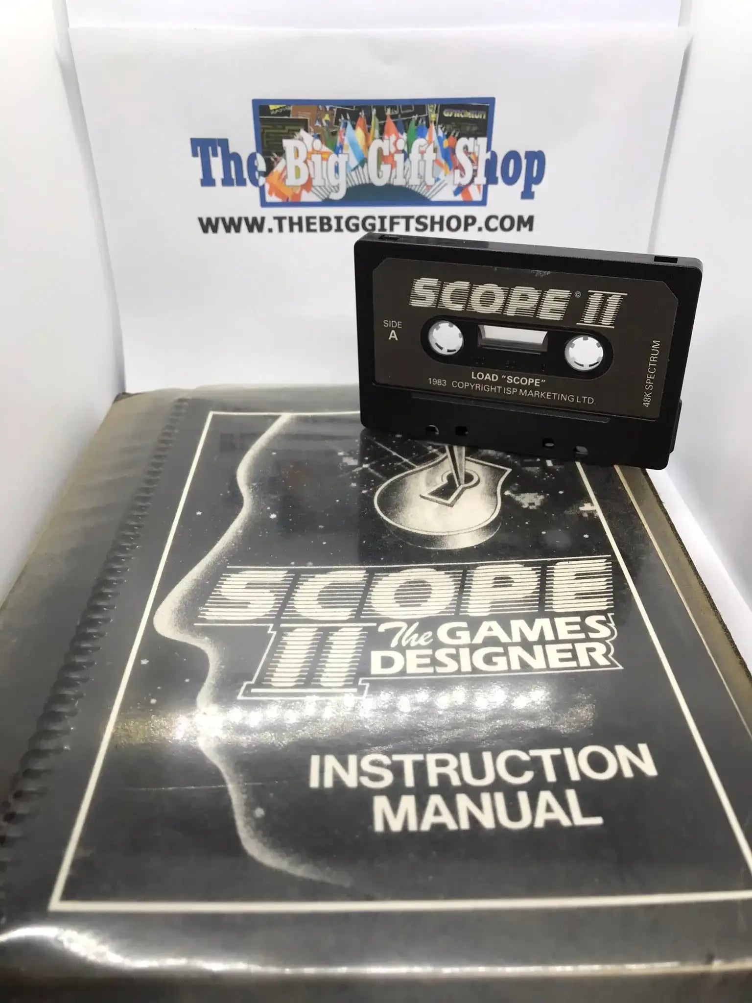 Scope II, the Games Designer, ZX Spectrum by ISP Marketing, Very RARE Magretro