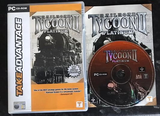 Railroad Tycoon II Platinum, Take Advantage Games, PC Game Magretro