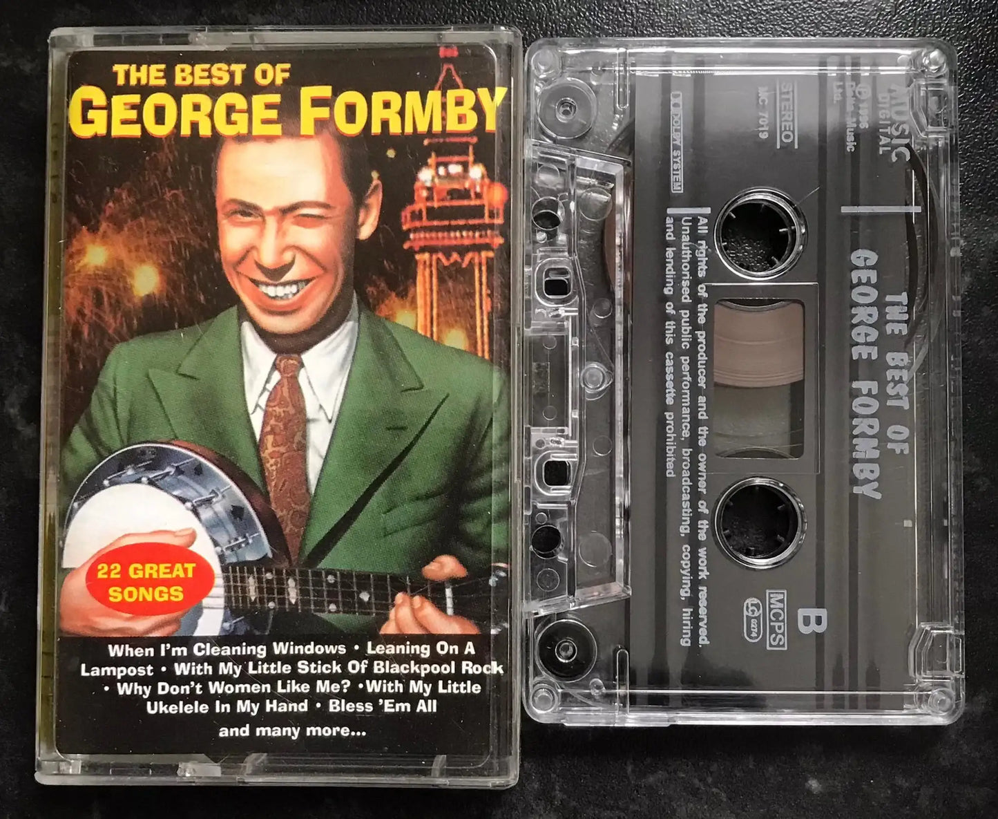 The Best Of George Formby, 22 Great Songs, Music Digital, MC 7019 Magretro