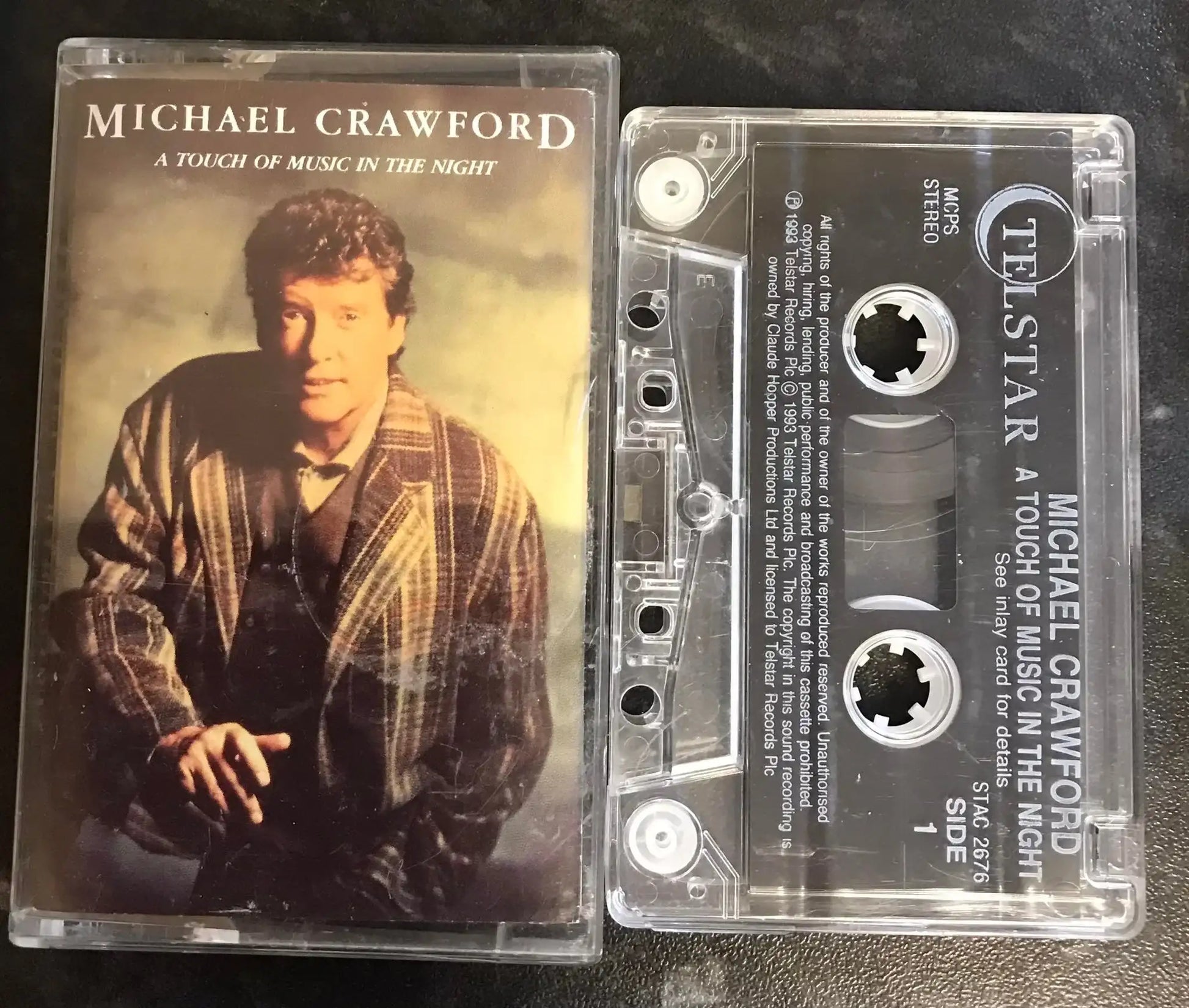 Michael Crawford, A Touch of Music In The Night, Telstar, STAC 2676 Magretro
