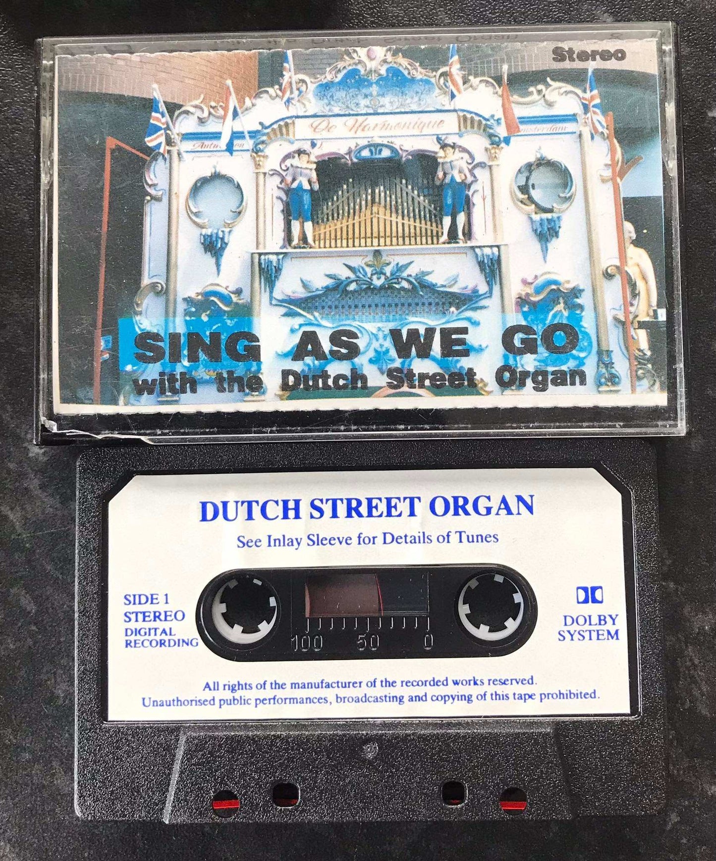 Sing As We Go With The Dutch Street Organ, Vintage Cassette Magretro