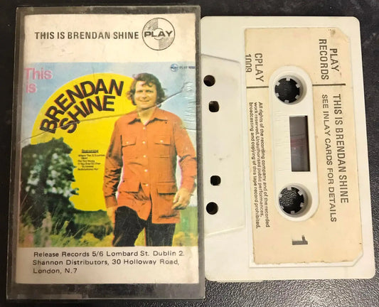 This Is Brendan Shine Album, Play Records, CPLAY 1009, Vintage Cassette Magretro