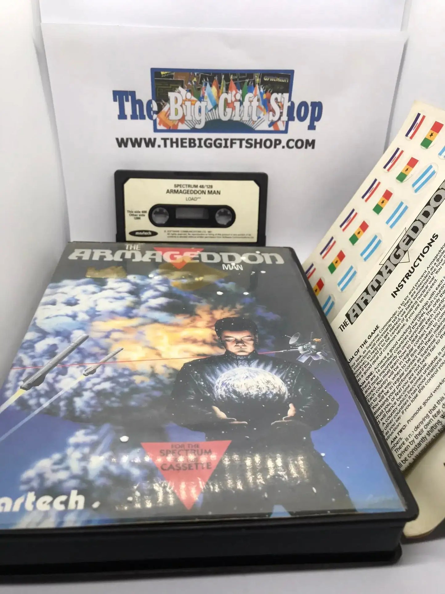 The Armageddon Man (Tested Working), ZX Spectrum, Martech Games Ltd Magretro