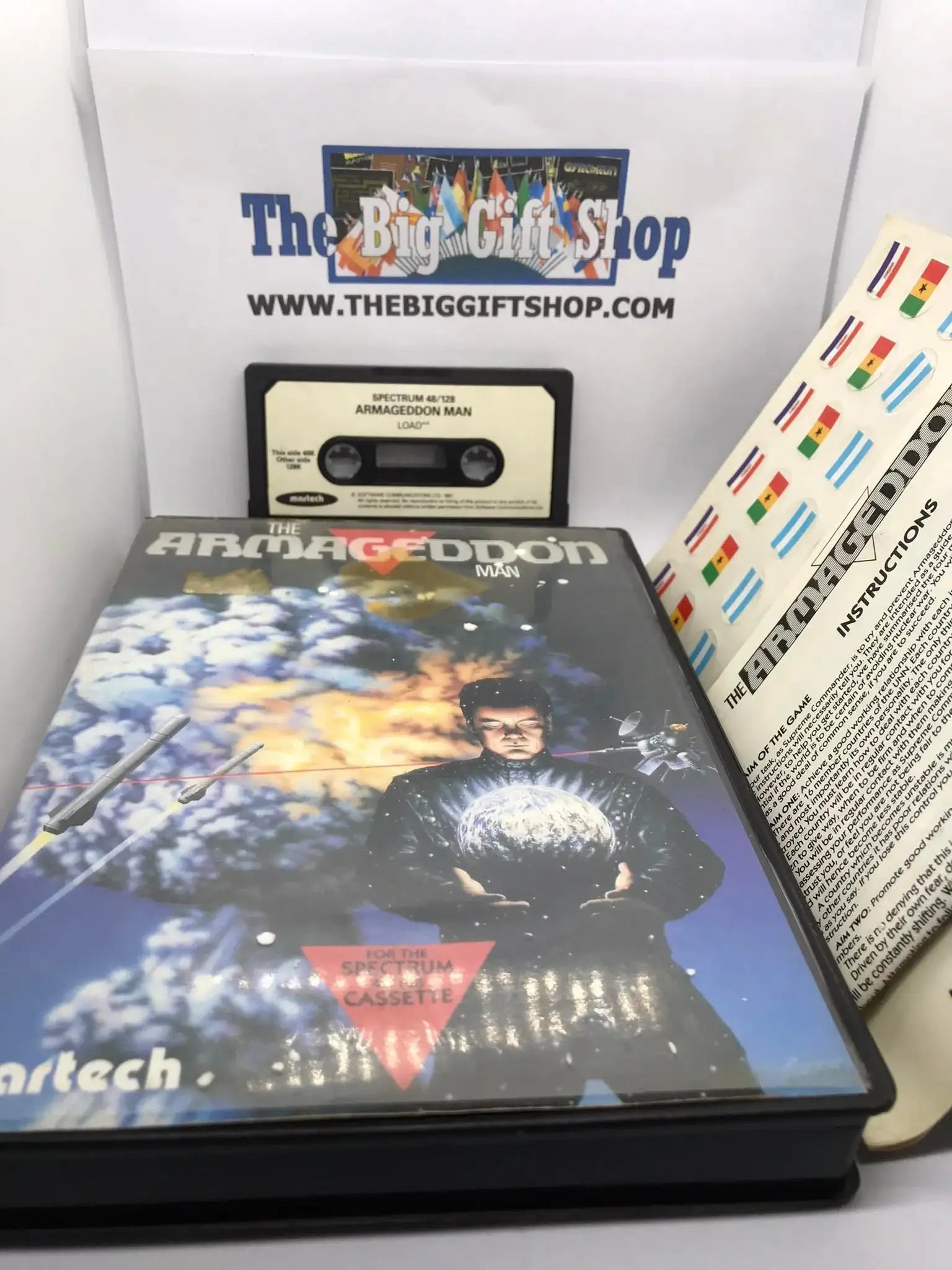 The Armageddon Man (Tested Working), ZX Spectrum, Martech Games Ltd Magretro