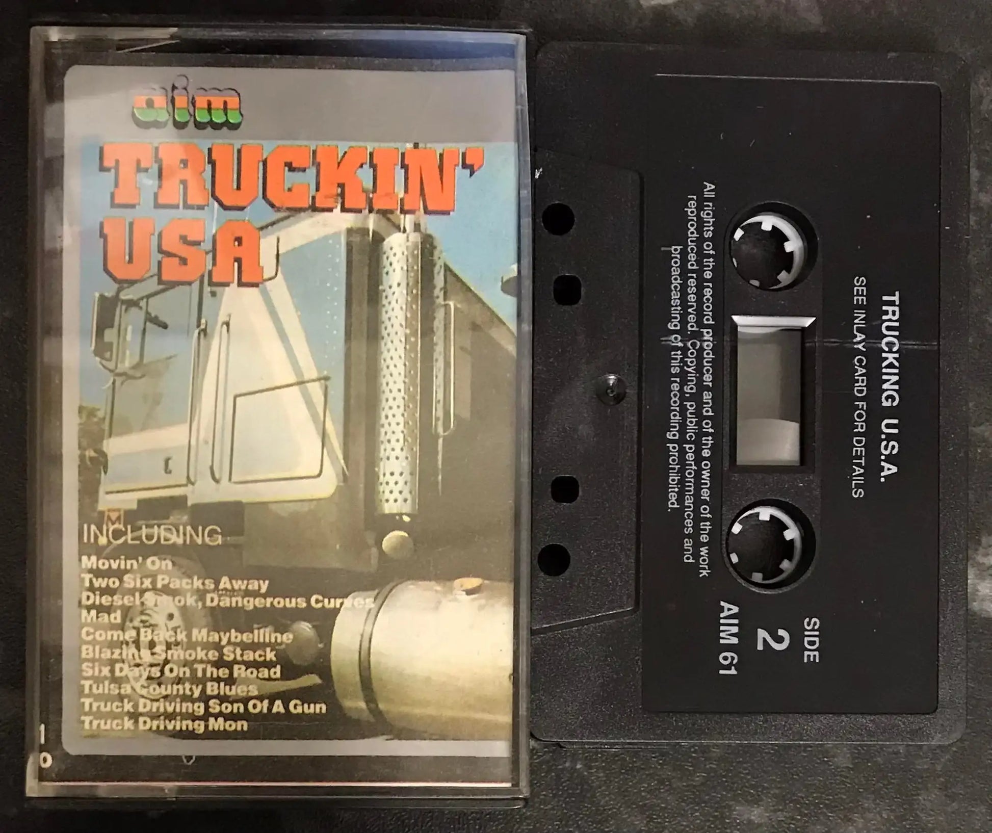 Truckin' USA Album, AIM, AM 61, Vintage Cassette Magretro
