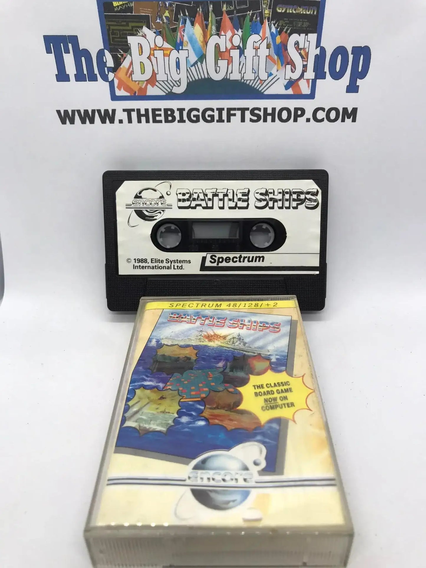 Battleships (Tested Working), ZX Spectrum, Released by Encore Magretro