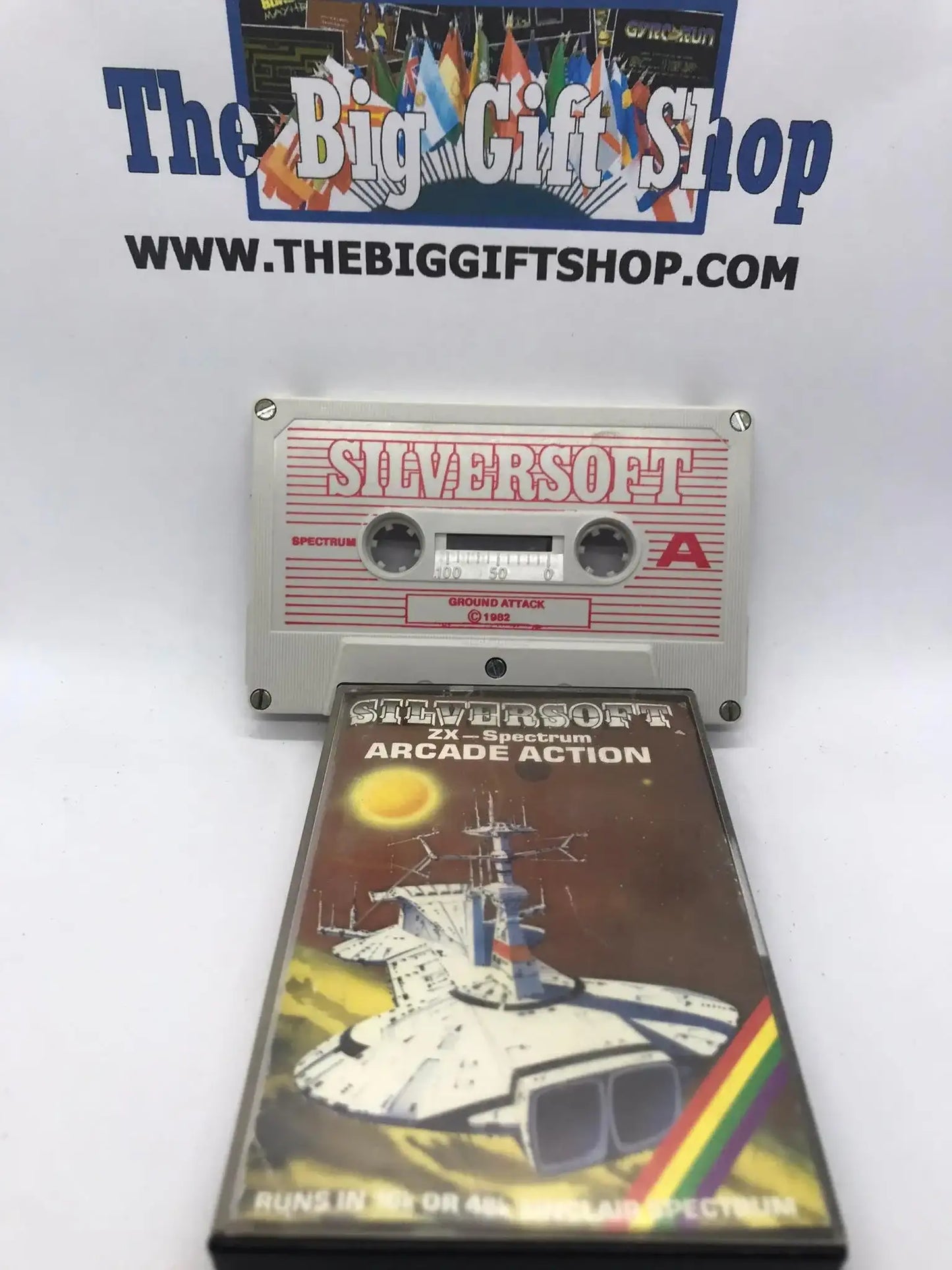 Ground Attack, Release 1 (Tested Working), ZX Spectrum, Silversoft Ltd Magretro
