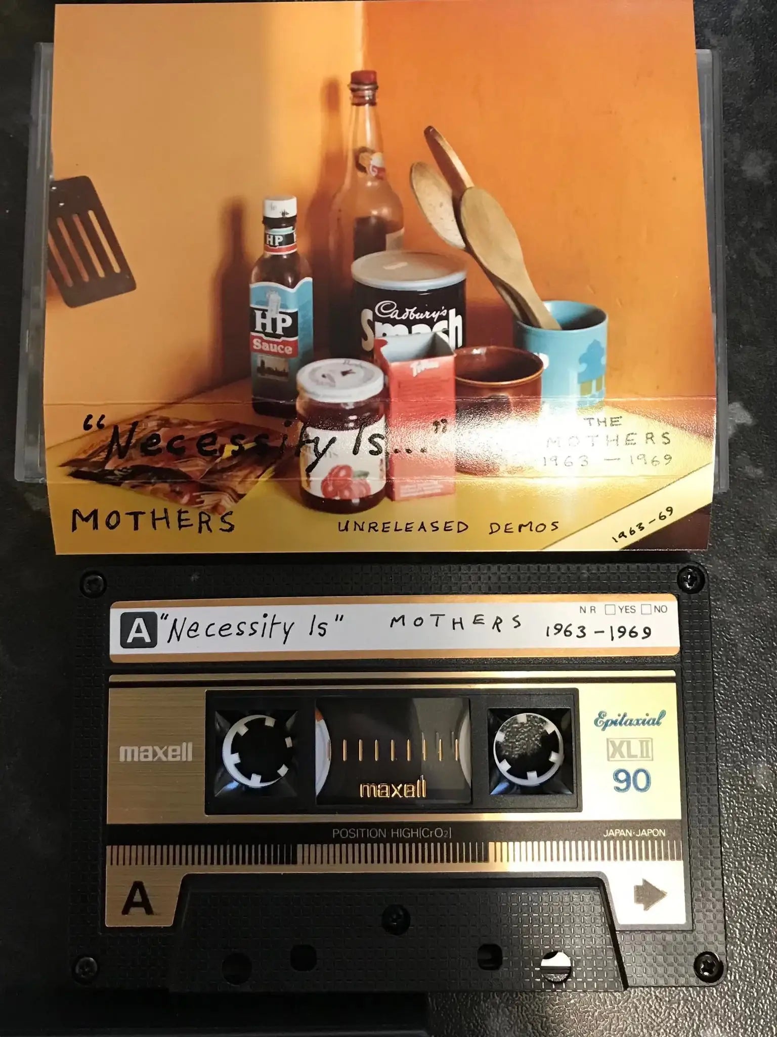 Necessity is .... Mother, Unreleased Demo, Rare Bootleg Zappa, Vintage Magretro