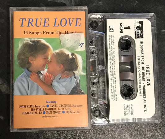 True Love, 16 Songs from The Heart, PLAC 3912, Vintage Cassette Magretro