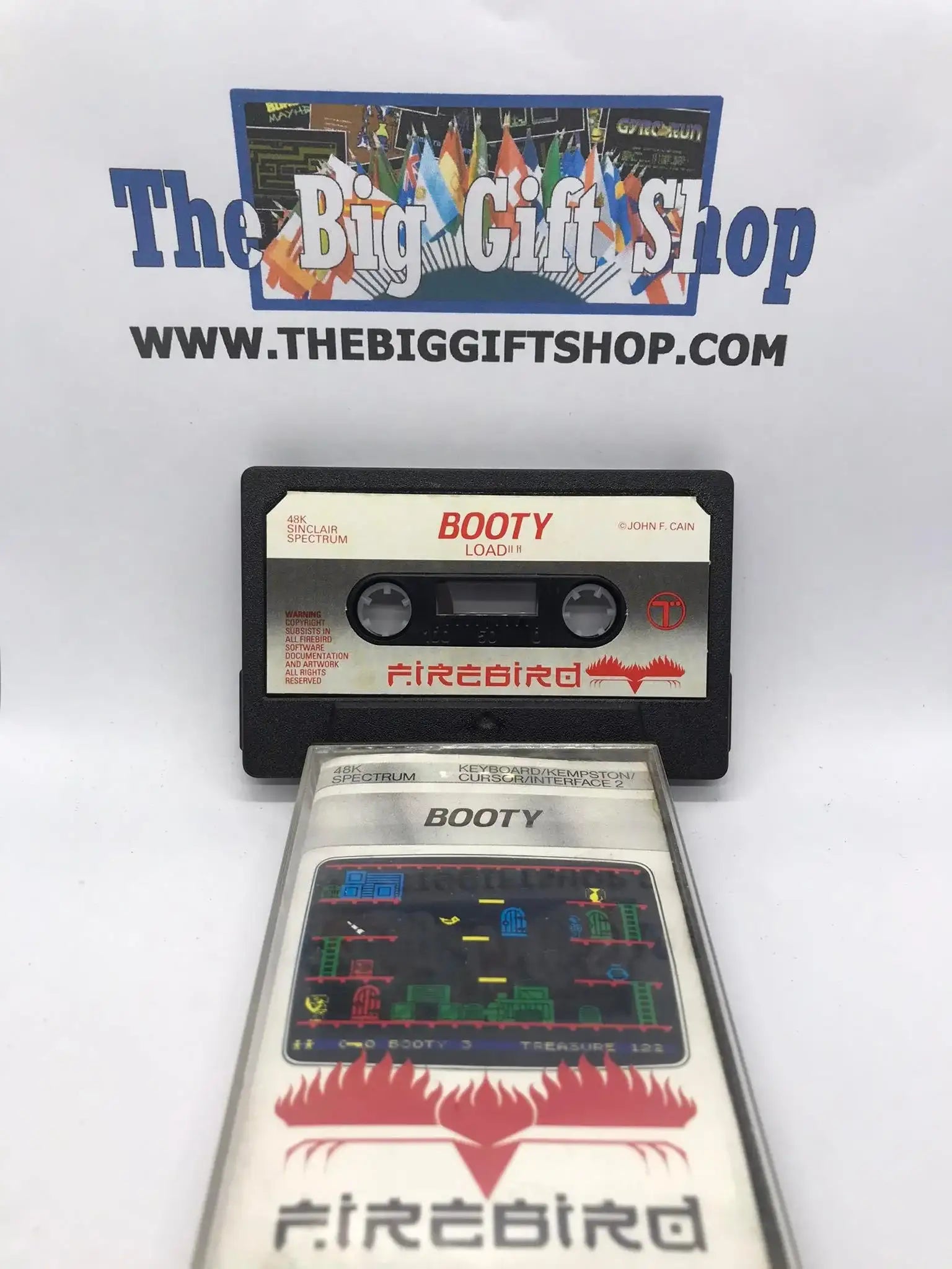 Booty (Tested Working), ZX Spectrum, Released by Firebird Software Ltd Magretro