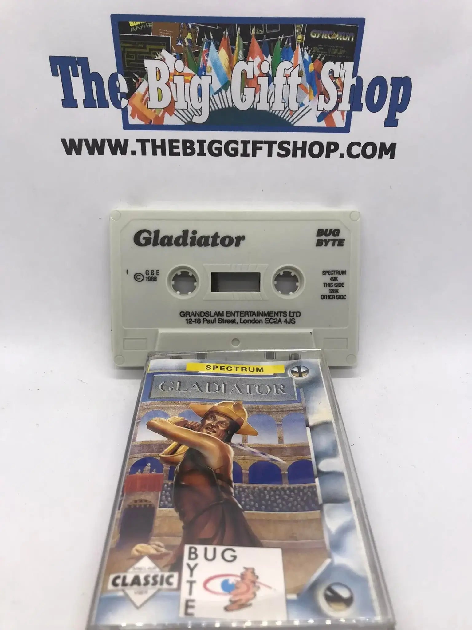 Gladiator (Bug-Byte), ZX Spectrum, Released by Bug byte Magretro