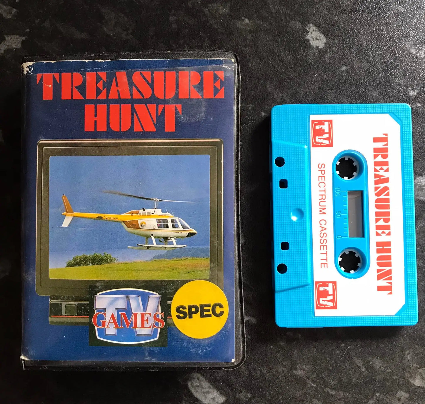 Treasure Hunt, ZX Spectrum, by TV Games, Working Magretro