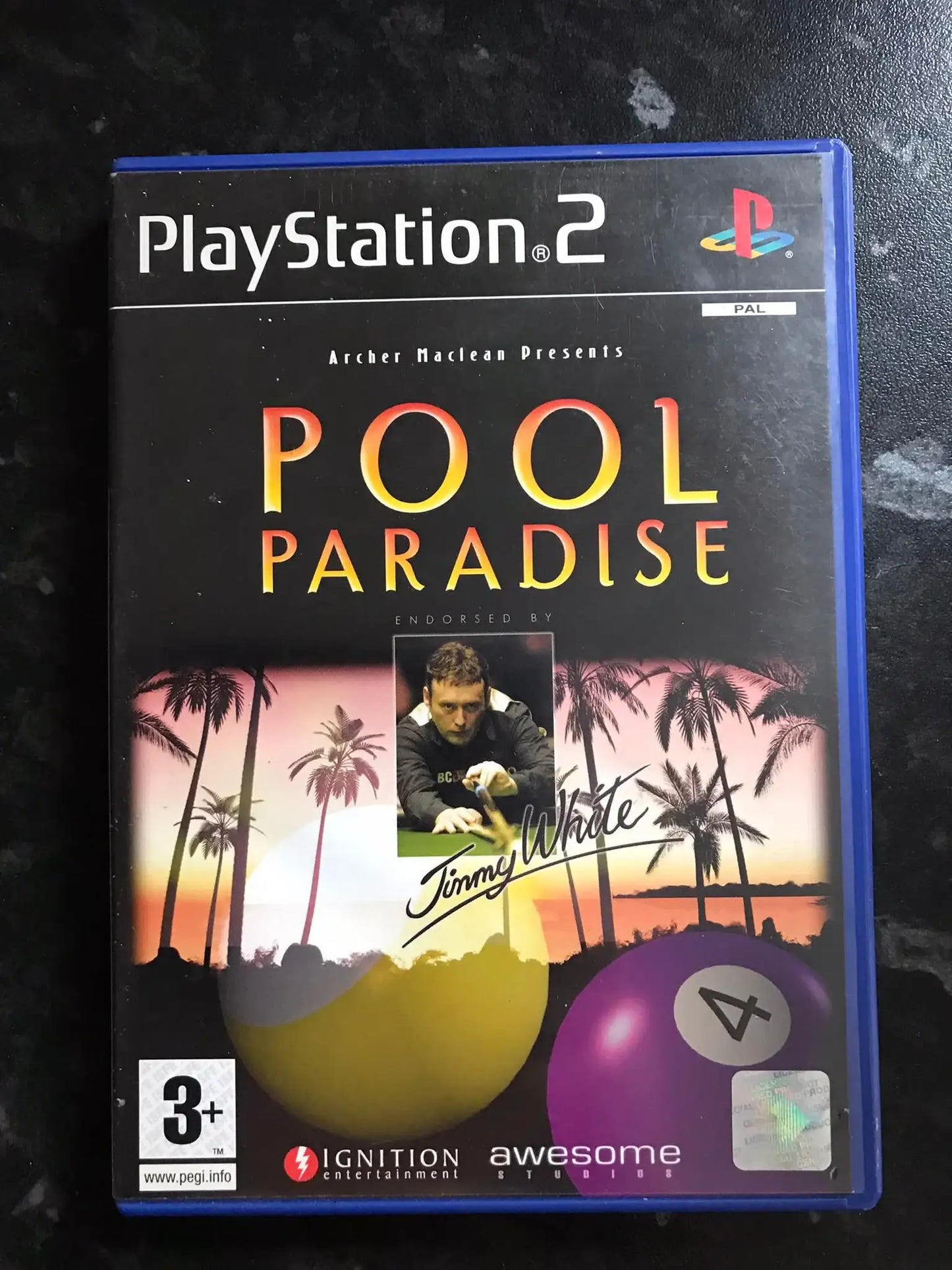 Pool Paradise, PS2 Game, PAL Magretro
