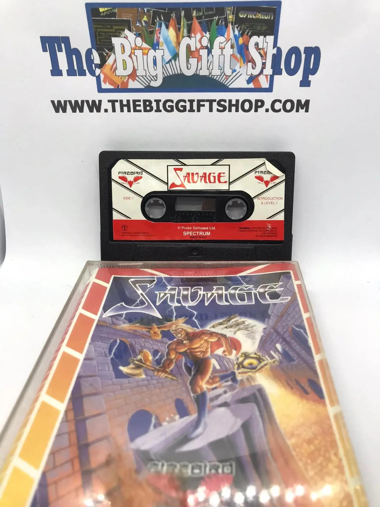 Savage, ZX Spectrum by Firebird, Very Rare Game, Working Magretro