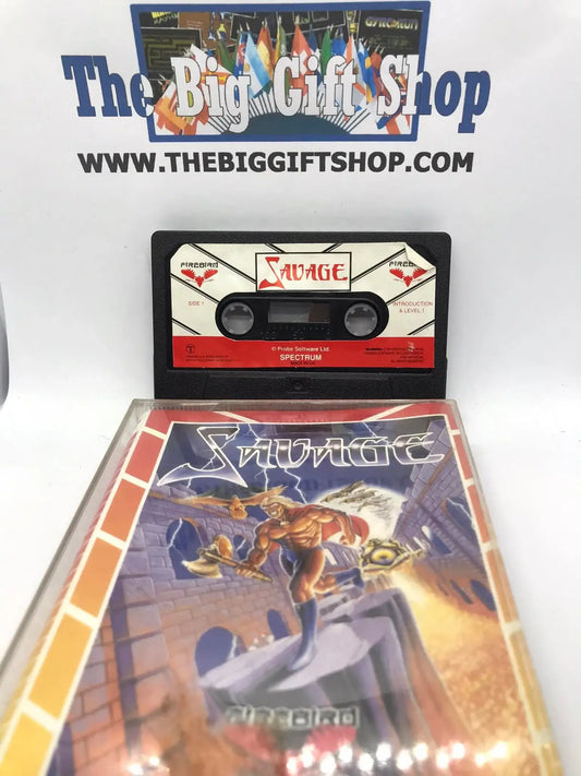 Savage, ZX Spectrum by Firebird, Very Rare Game, Working Magretro