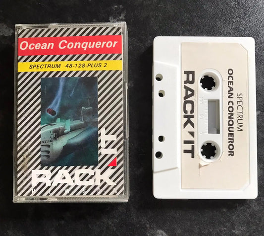 Ocean Conqueror, ZX Spectrum, by Rack-It Hewson, Working Magretro