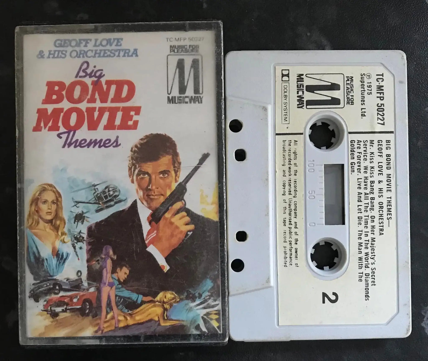 Big Bond Movie Themes, Geoff Love, ULTRA RARE, Musicway, TC-MFP 50227 Magretro