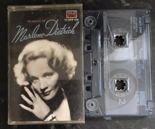 The Magic of Marlene Dietrich Album, TC-MFP 5790, Vintage Cassette Magretro