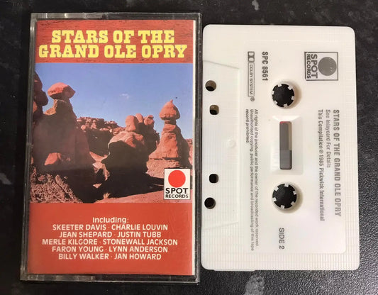 Stars of the Grand Ole Opry Album, Spot Records, SPC 8561, Vintage Cassette Magretro