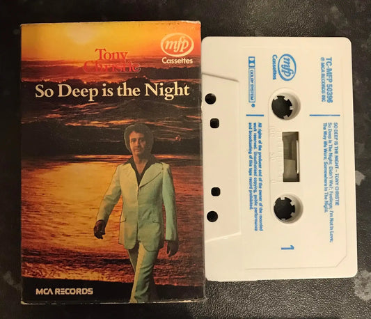 Tony Christie, So Deep Is The Night Album, TC-MFP 50396, Vintage Cassette Magretro