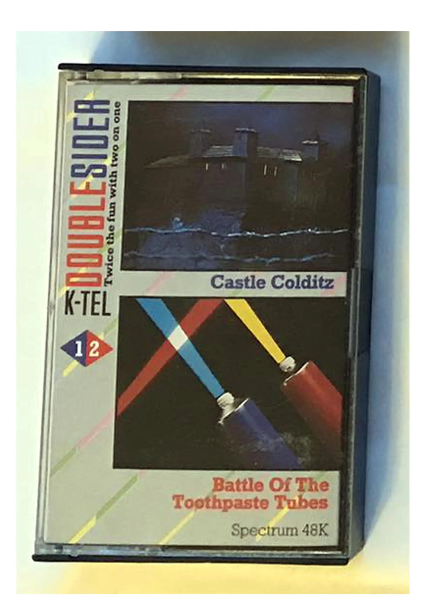 Ktel Doudle Sider, ZX Spectrum, castle colditz battle toothpaste tubes, Working Magretro