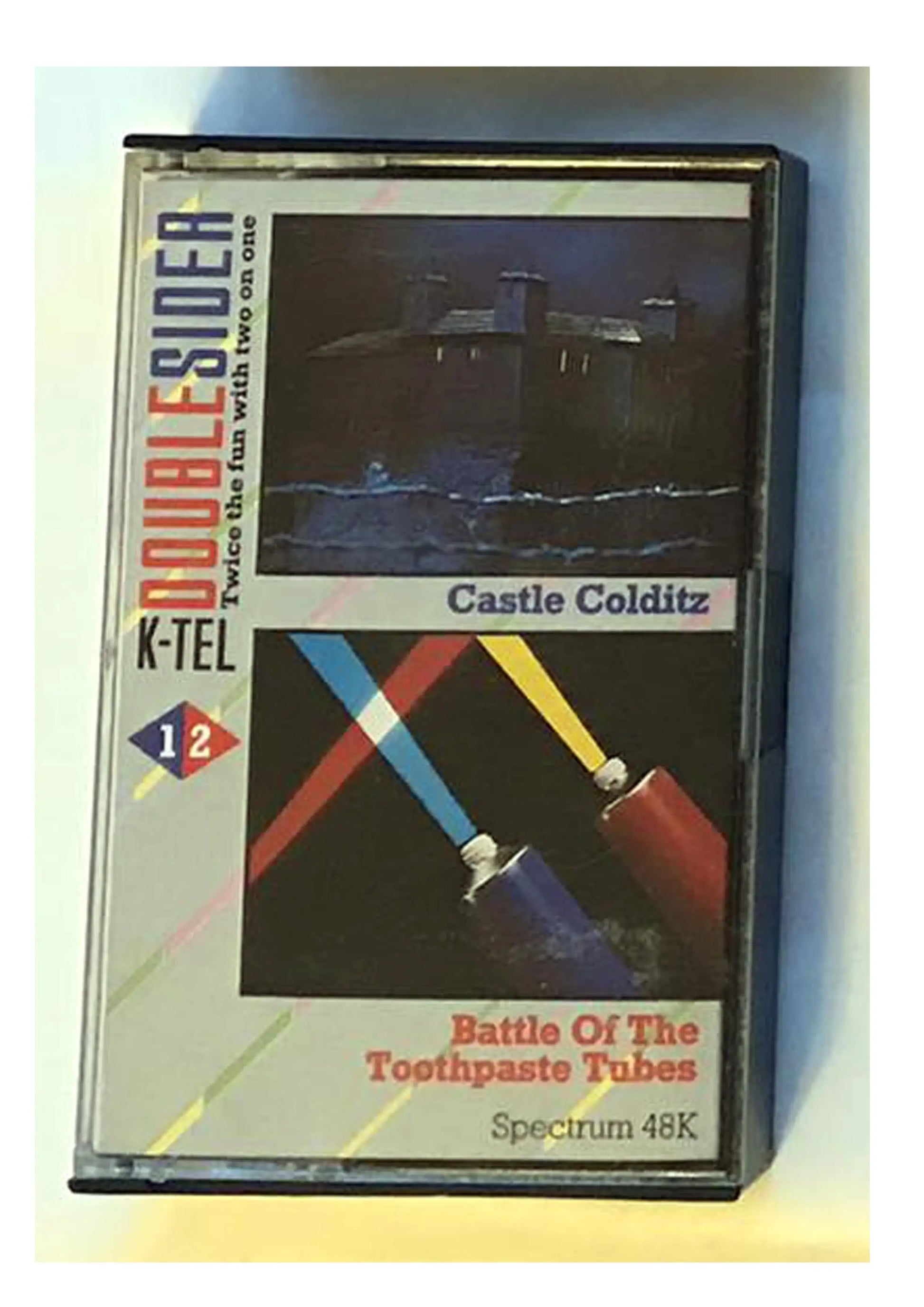 Ktel Doudle Sider, ZX Spectrum, castle colditz battle toothpaste tubes, Working Magretro