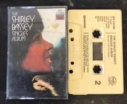 The Shirley Bassey Singles Album, MFP Label, MFP 4157294, Vintage Cassette Magretro