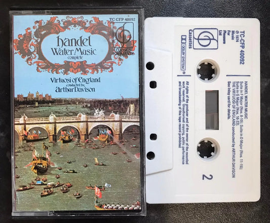 Handel, Water Music complete, Virtuosi, Arthur Davison, TC CFP 40092 Magretro