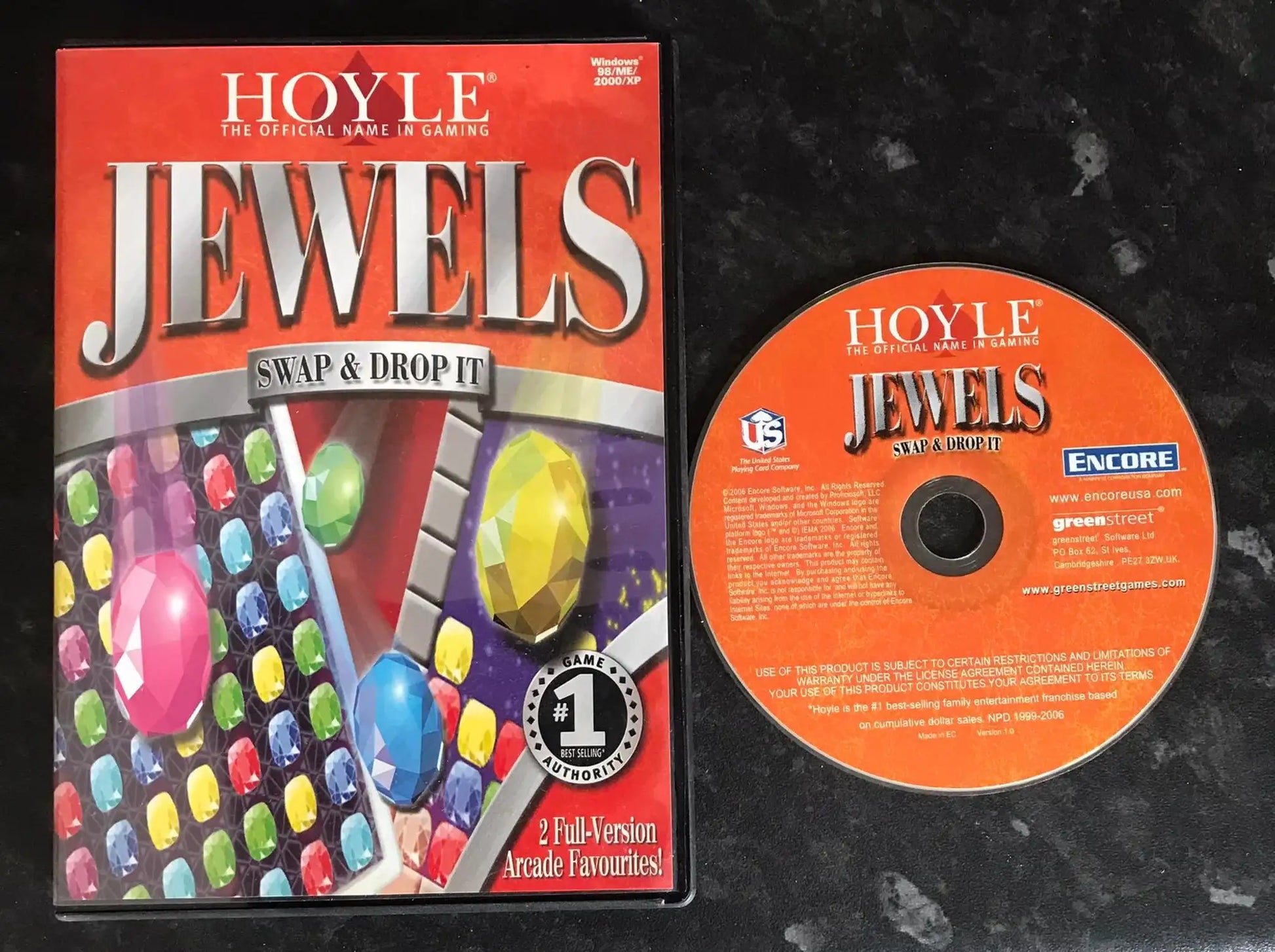 Hoyle Jewels Swap & Drop It, PC Game Magretro