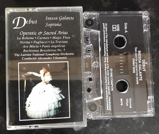 Inessa Galante Debut, 1995, Campion, Latvian National SO/Vilumanus, RRMC 8035 Magretro