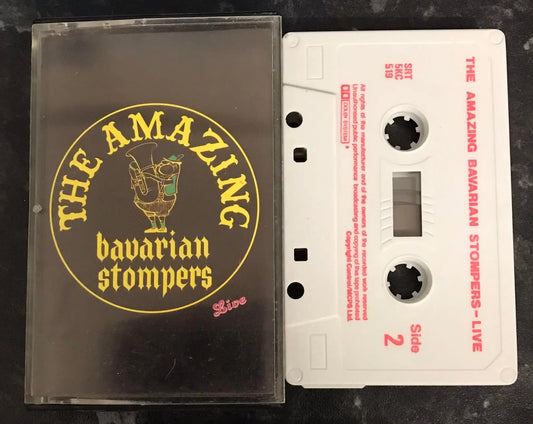 The Amazing Bavarian Stompers Live, SRT5KC519, Vintage Cassette Magretro