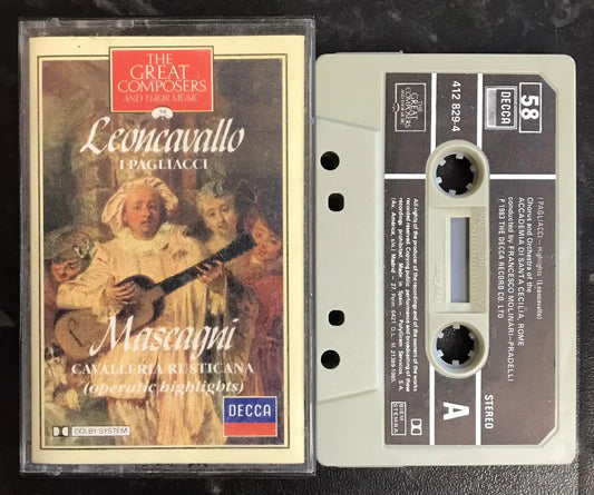 The Great Composers, no 58, Leoncavallo, Mascagni, I Pagliacci, 412 829-4 Magretro