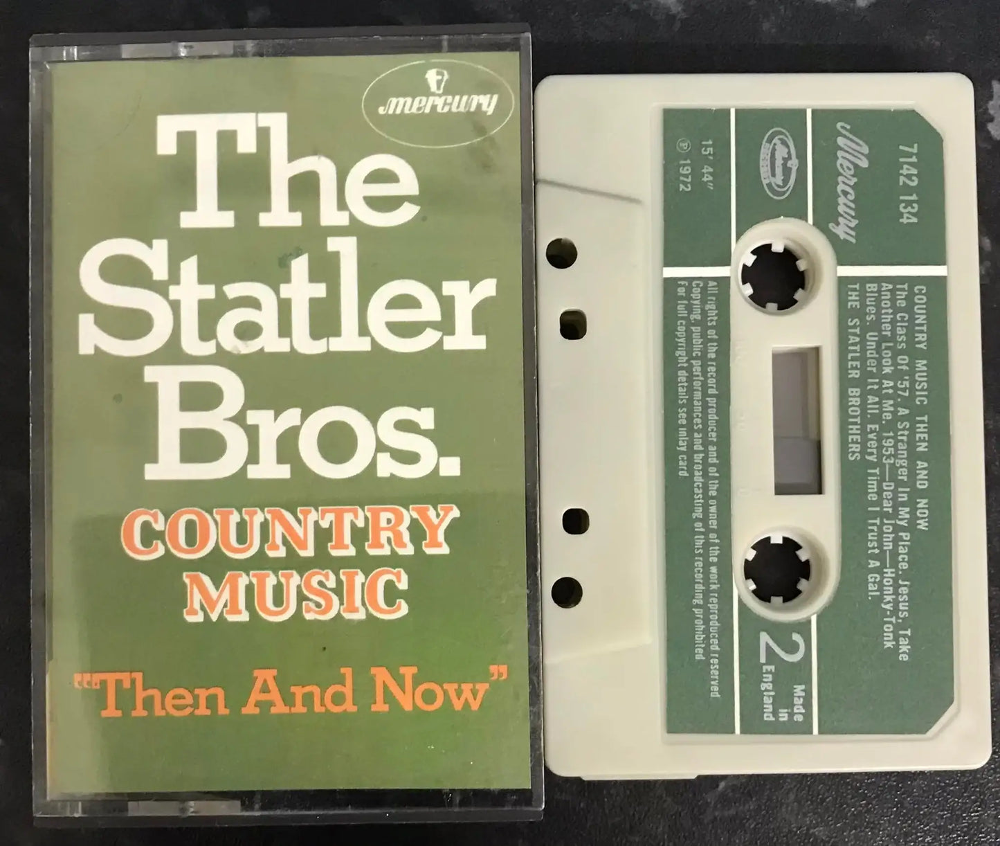 The Statler Brothers, Country Music, Then And Now Album, Mercury, 7142 134 Magretro