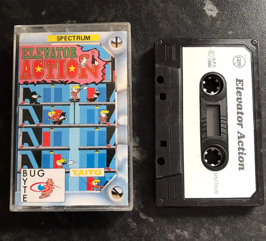 Elevator Action (Working), ZX Spectrum, by Bug Byte Magretro