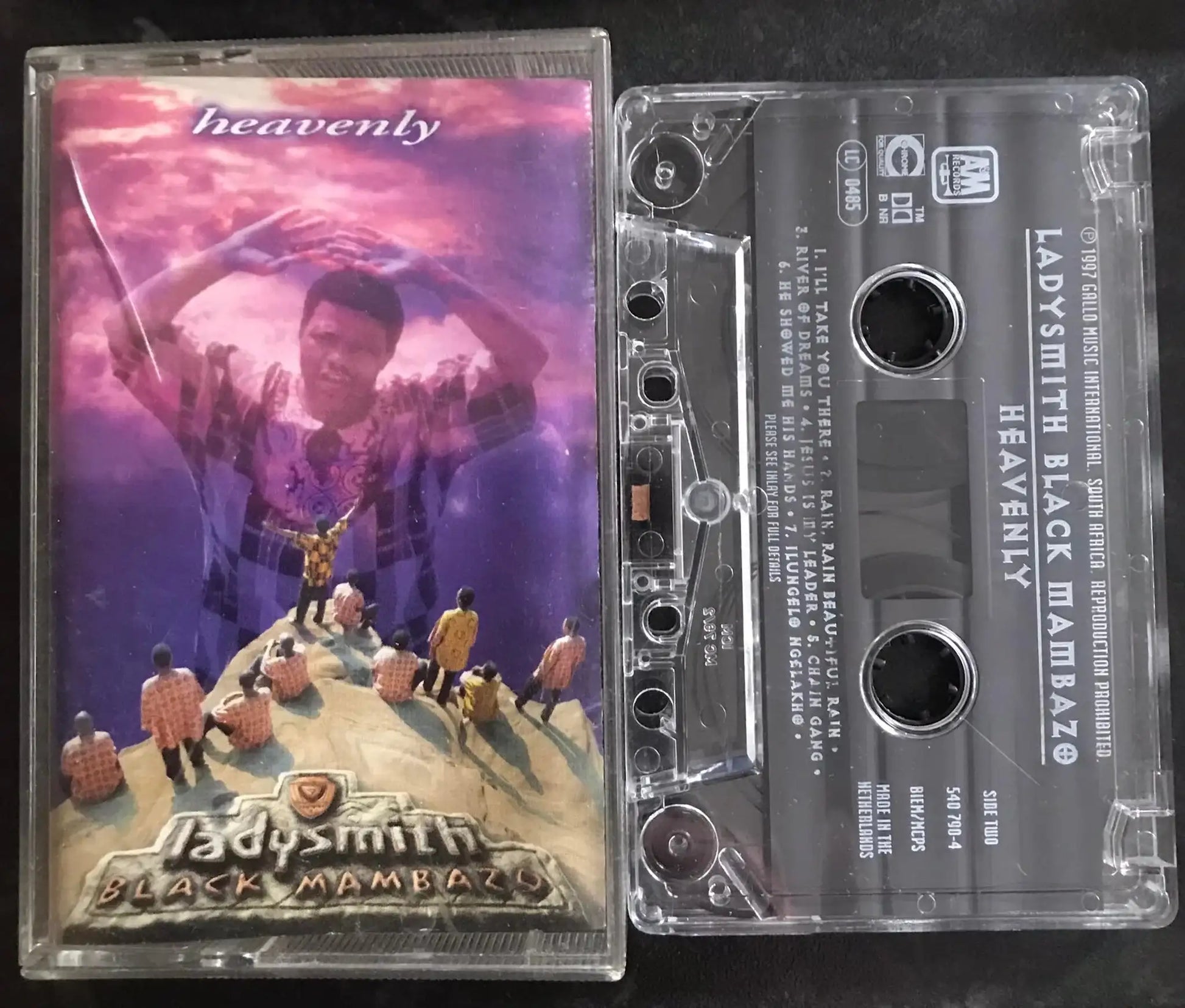 Ladysmith Black Mambazo, Heavenly Album, 540 790-4, Vintage Cassette Magretro