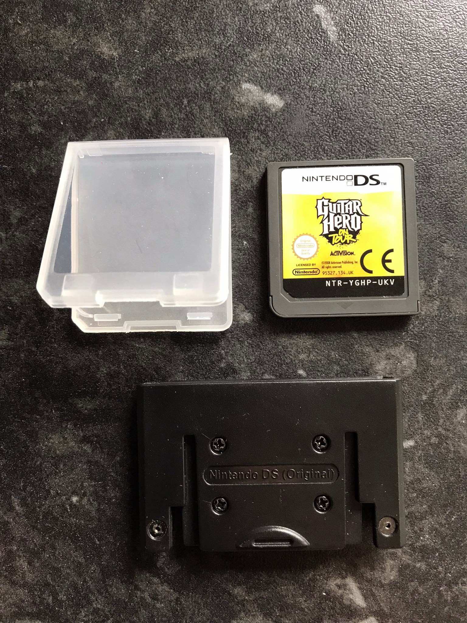 Guitar Hero on tour with Guitar Grip Controller Adapter, Nintendo DS Magretro