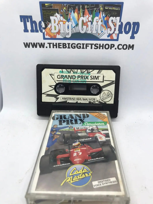 Grand Prix Simulator, CPC 464 / 664 Released by Codemasters Magretro