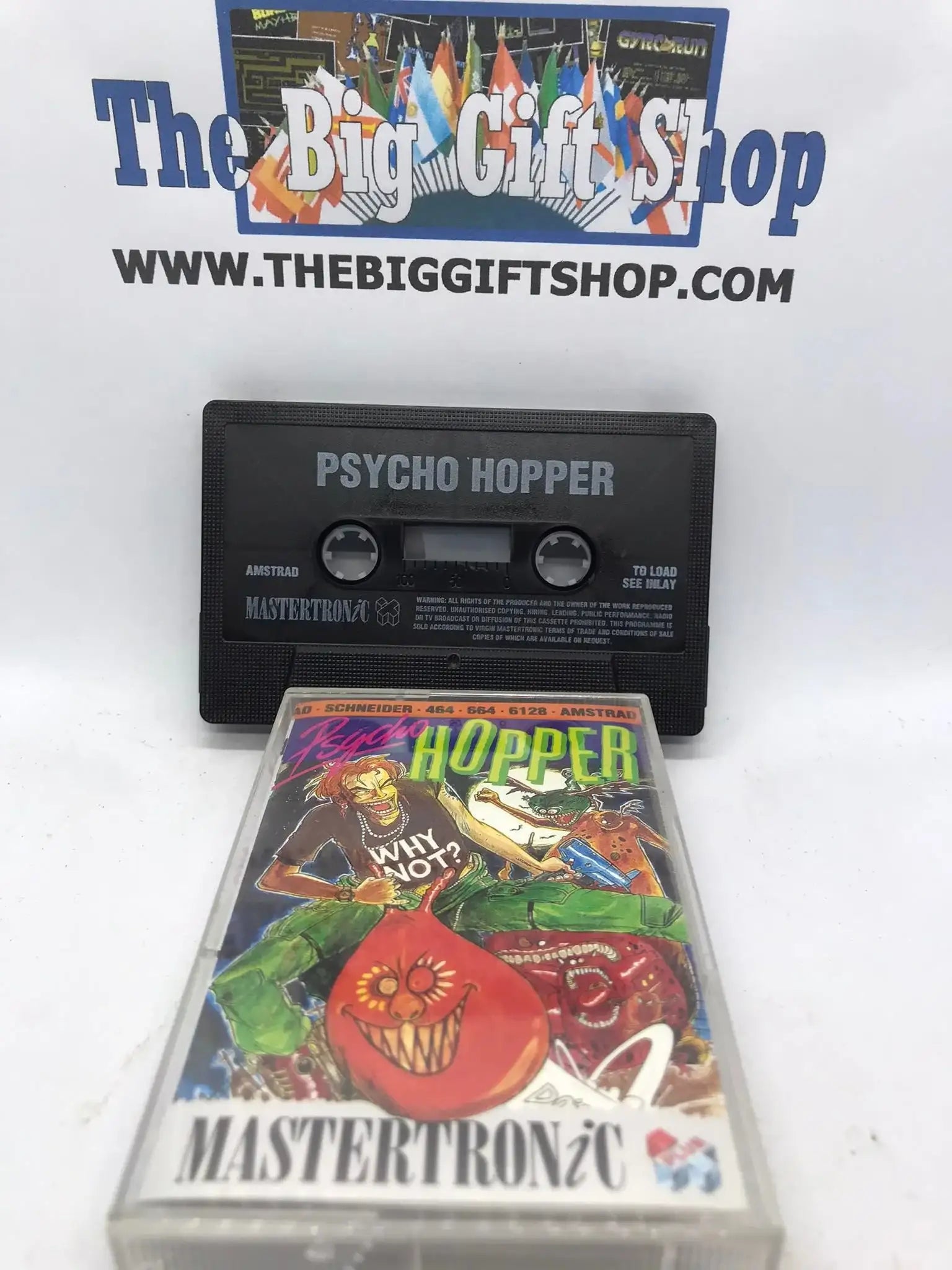 Psycho Hopper, CPC 464 / 664, Released by Mastertronic Magretro