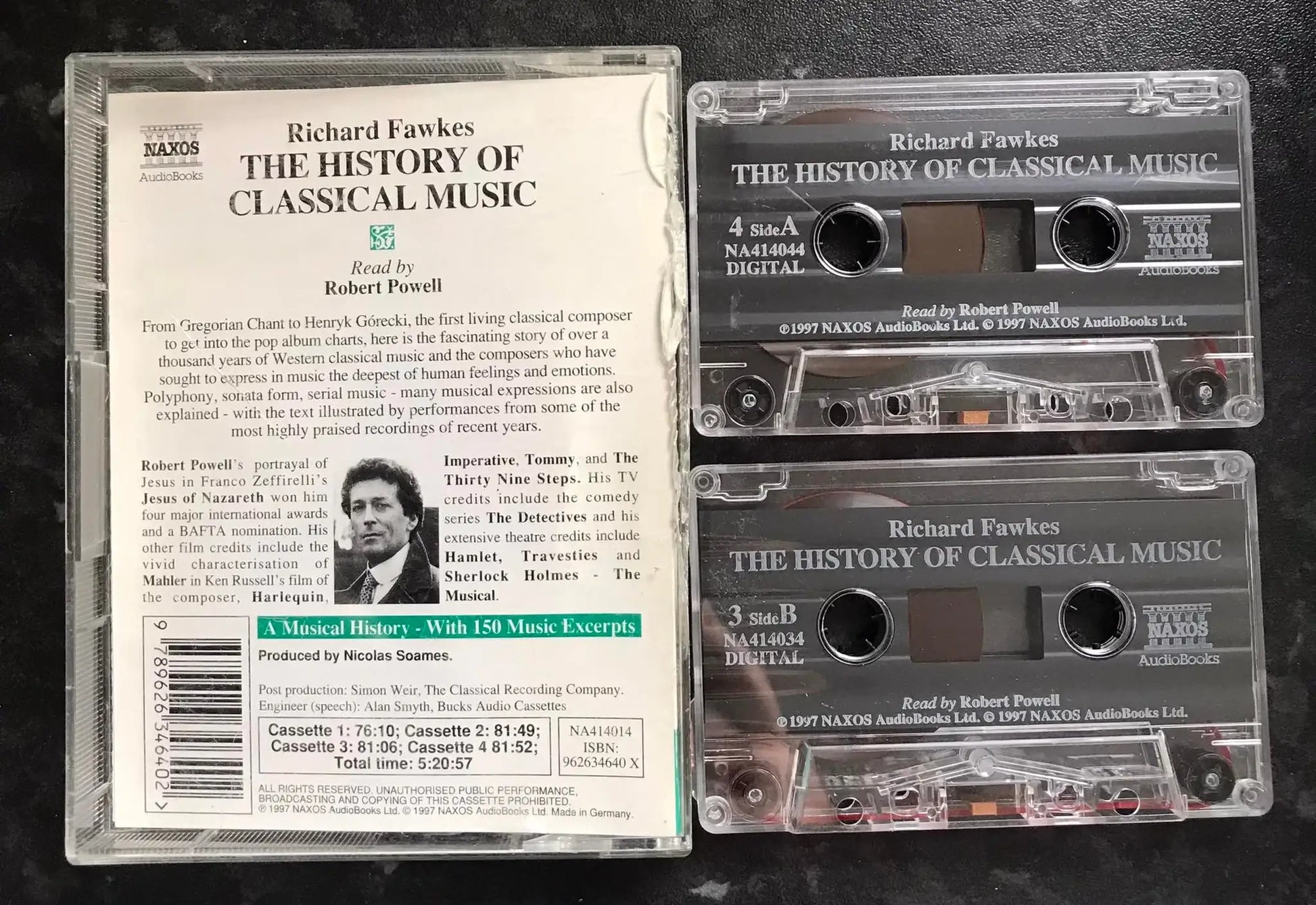 Richard Fawkes the History of Classical Music audiobook, Tapes 3 and 4 Magretro