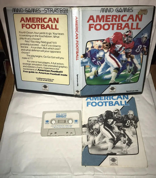 American Football, Big Clamshell, ZX Spectrum by Argus Press Magretro