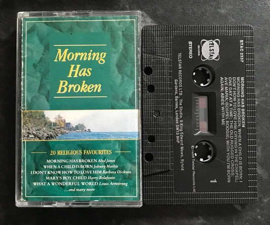 John Barker, Morning Has Broken Album, TELSTAR, STAC 2337, Vintage Cassette Magretro